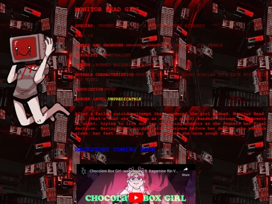 oc sites/monitorheadgirl screenshot