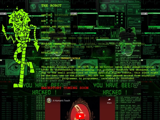 oc sites/therobot screenshot