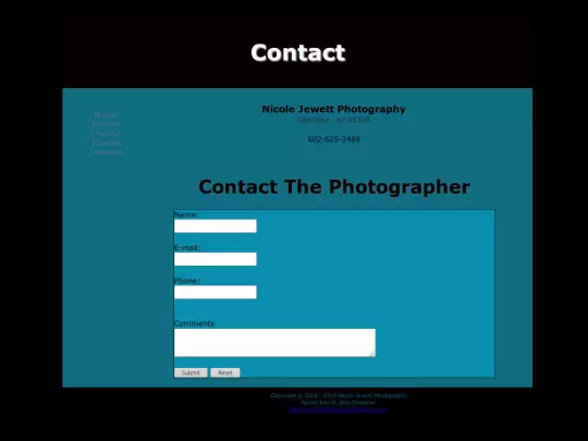 Contact screenshot