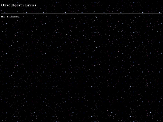 lyrics screenshot