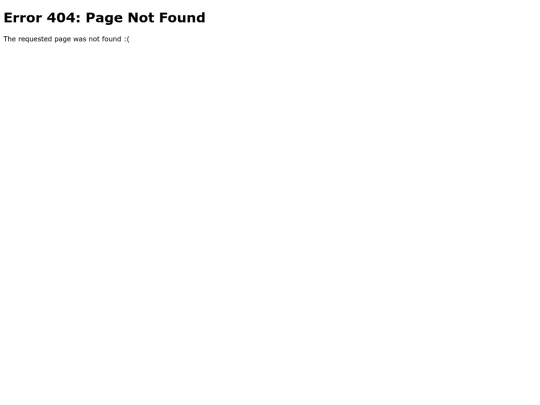 not_found screenshot