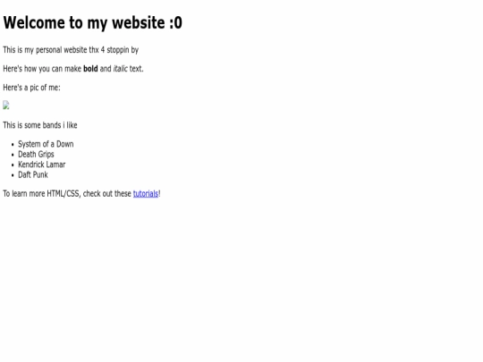 index screenshot