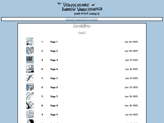 archive screenshot