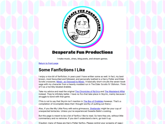 blog/fanfics-i-like screenshot