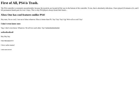 PS4isTRASH screenshot