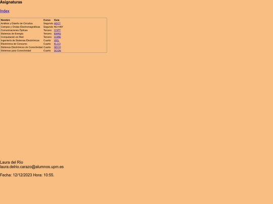 Practica1/asignaturas screenshot