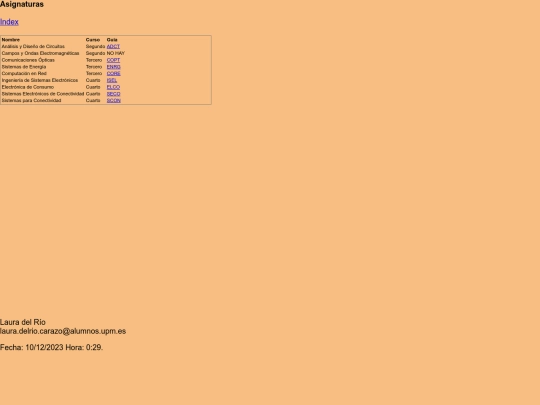 asignaturas screenshot