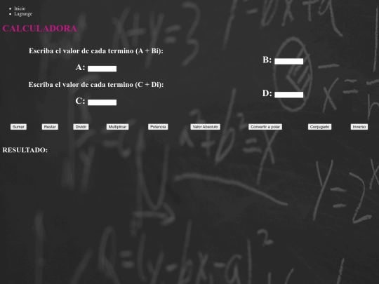 calculadora screenshot