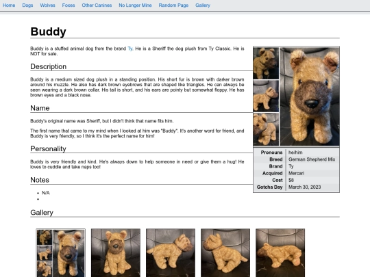 dogs/buddy screenshot