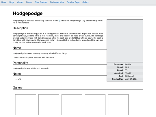 dogs/hodgepodge screenshot