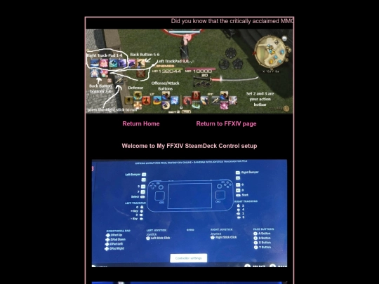 FFXIV-Profile/FFXIV-SteamDeck-Controls screenshot