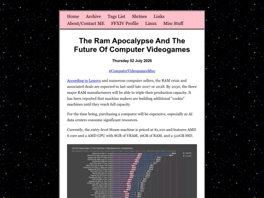 posts/2026-07-02-The-Ram-Apocalypse-And-The-Future-Of-Computer-Videogames screenshot
