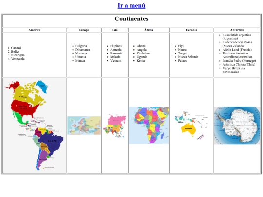 continente/Tabla continente screenshot