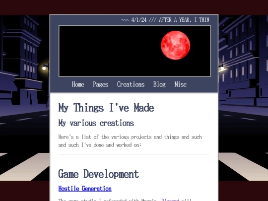 creations screenshot