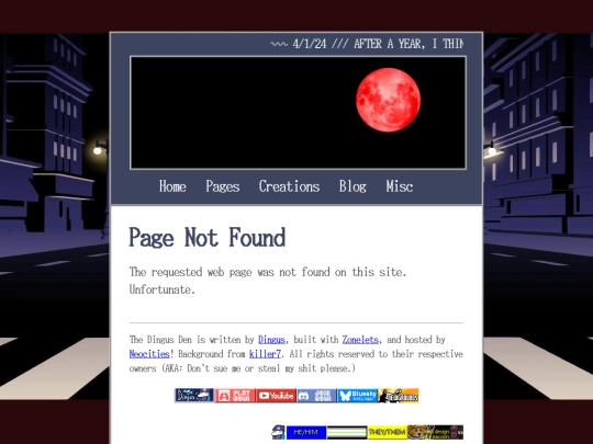 not_found screenshot