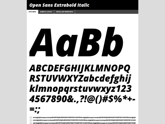 style/fonts/open-sans-fontfacekit/web fonts/opensans_extrabolditalic_macroman/OpenSans-ExtraBoldItalic-demo screenshot