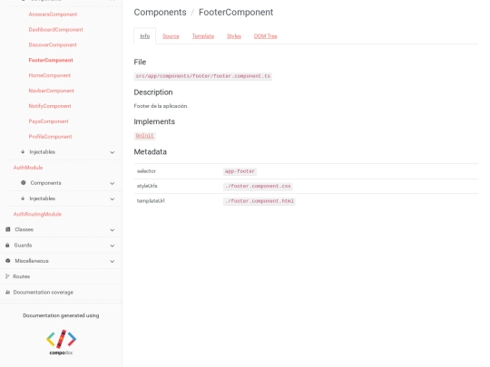 components/FooterComponent screenshot