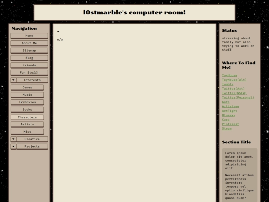 chars screenshot
