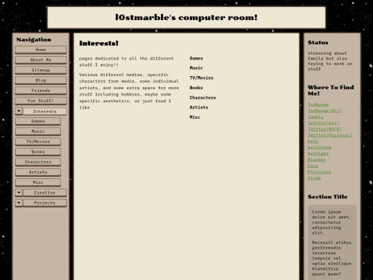 interest screenshot