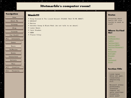 music screenshot