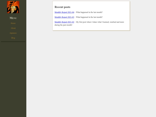 blog screenshot