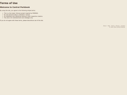 terms screenshot