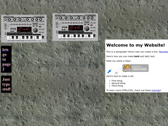 newsite screenshot
