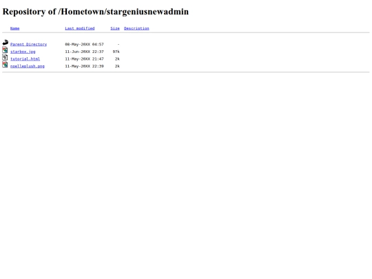 archive/stargeniusnewadmin/repository screenshot