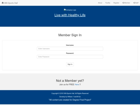 login_member screenshot