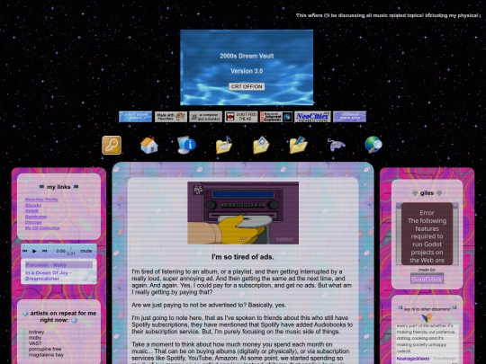 music screenshot
