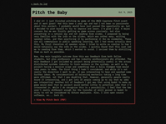 entries/pitch-the-baby screenshot