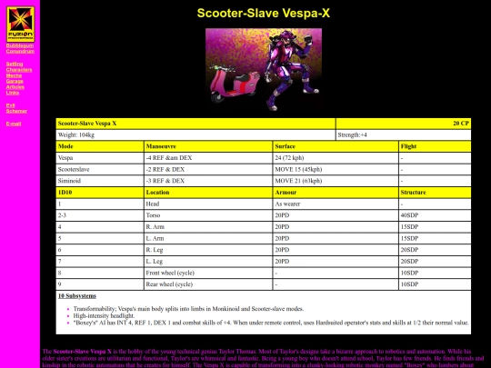 bgc/vespa screenshot