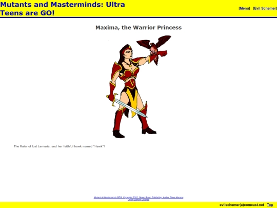 mm/pages/warrior-princess-1 screenshot
