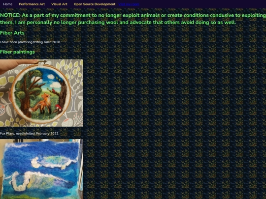 fiberarts screenshot