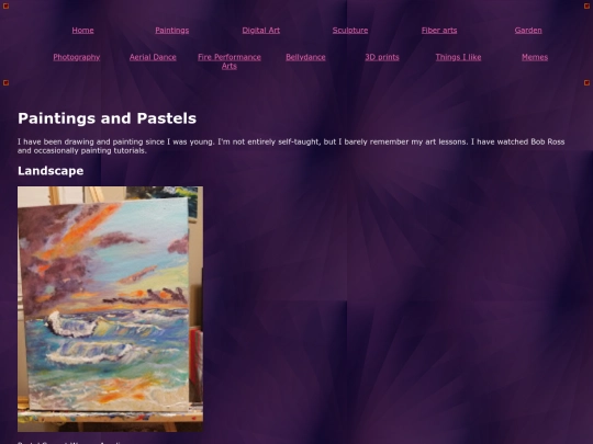 paintings screenshot