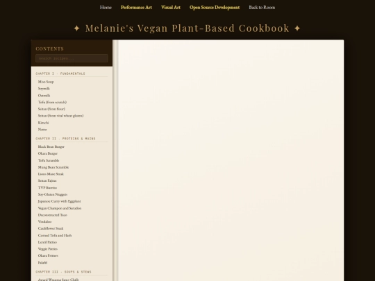 recipes screenshot