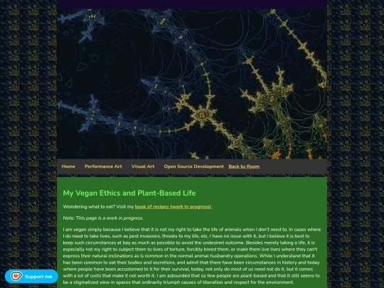 vegan screenshot