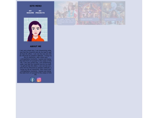 projects screenshot