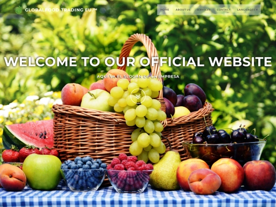 GlobalFoodTrading/ENG screenshot