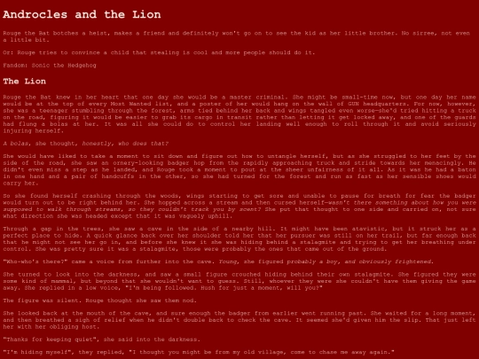 androcles_lion screenshot