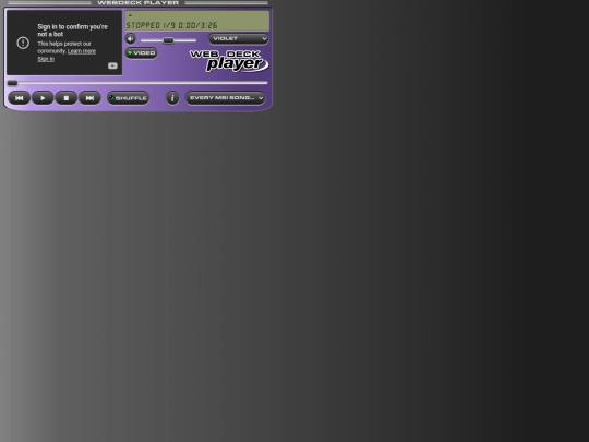 webdeck-player screenshot