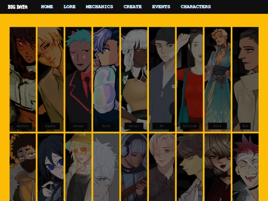 characters screenshot