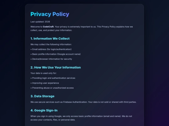 privacy screenshot