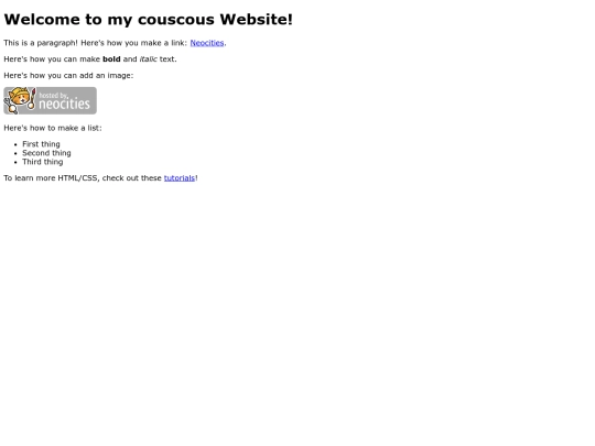 index screenshot