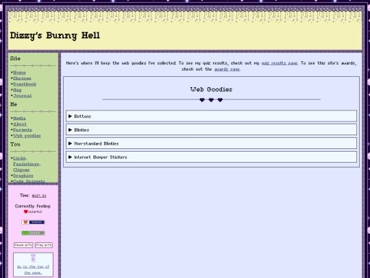 goodies screenshot