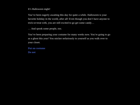 halloween screenshot