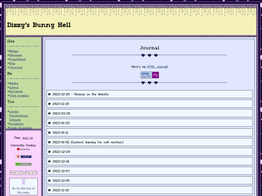 journal screenshot