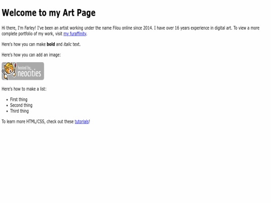 index screenshot