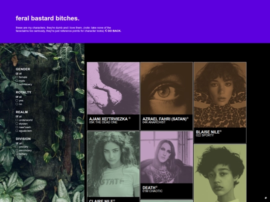 chars/allcharacters screenshot