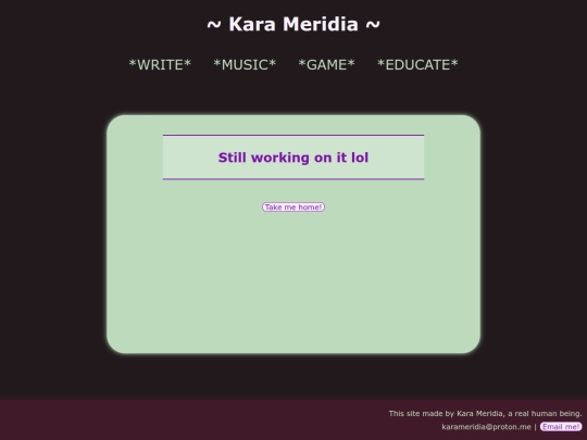 writing screenshot